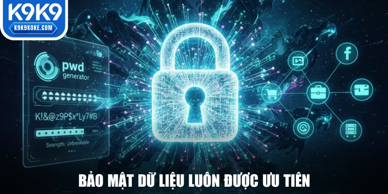Bảo mật dữ liệu luôn được ưu tiên hàng đầu